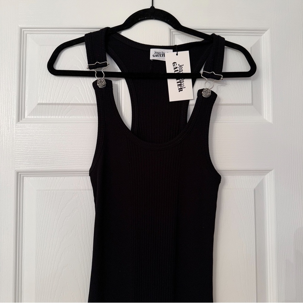 Jean Paul Gaultier Black Piercing Long Dress - Picture 5 of 8